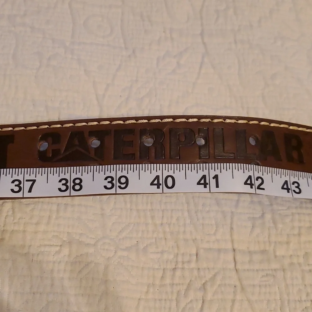 Caterpillar Leather Belt - Picture 8 of 11